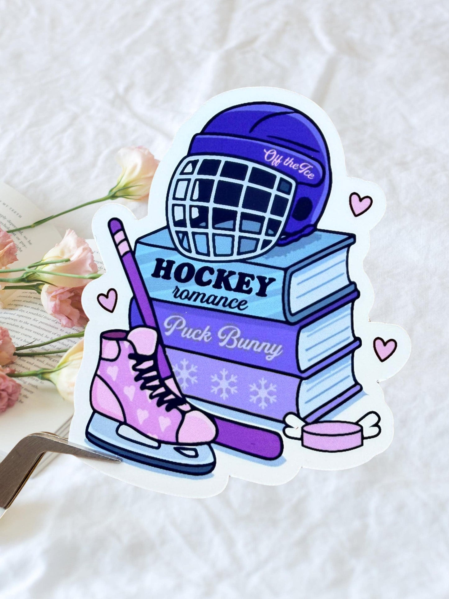 Hockey Romance Sticker | Sports Romance Sticker