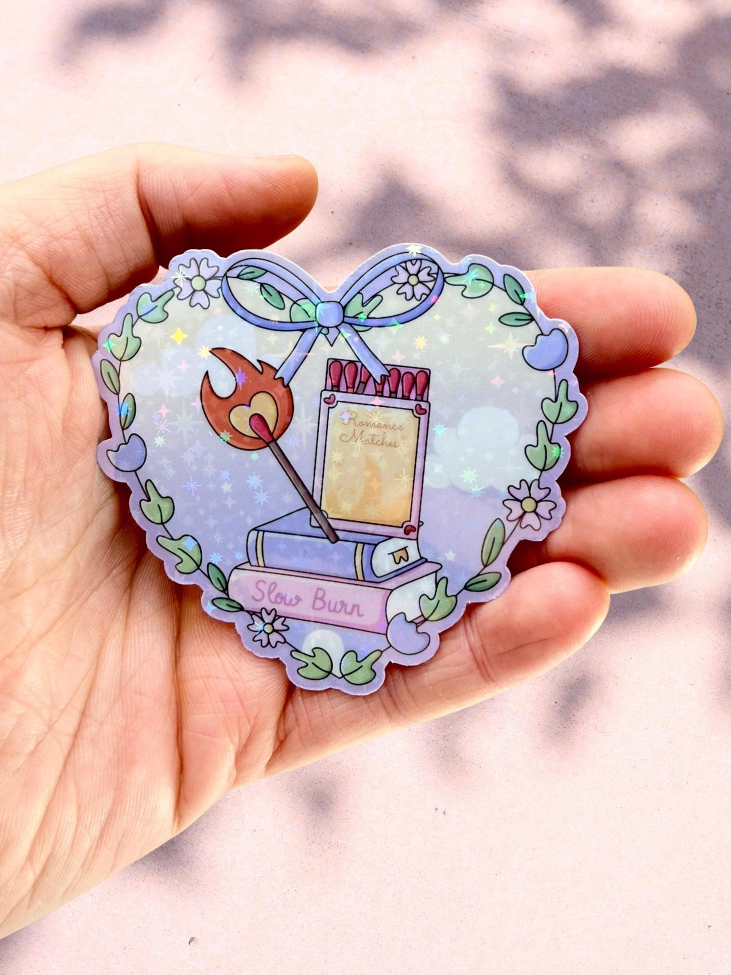 Slow Burn Romance Sticker | Romance Reader Sticker