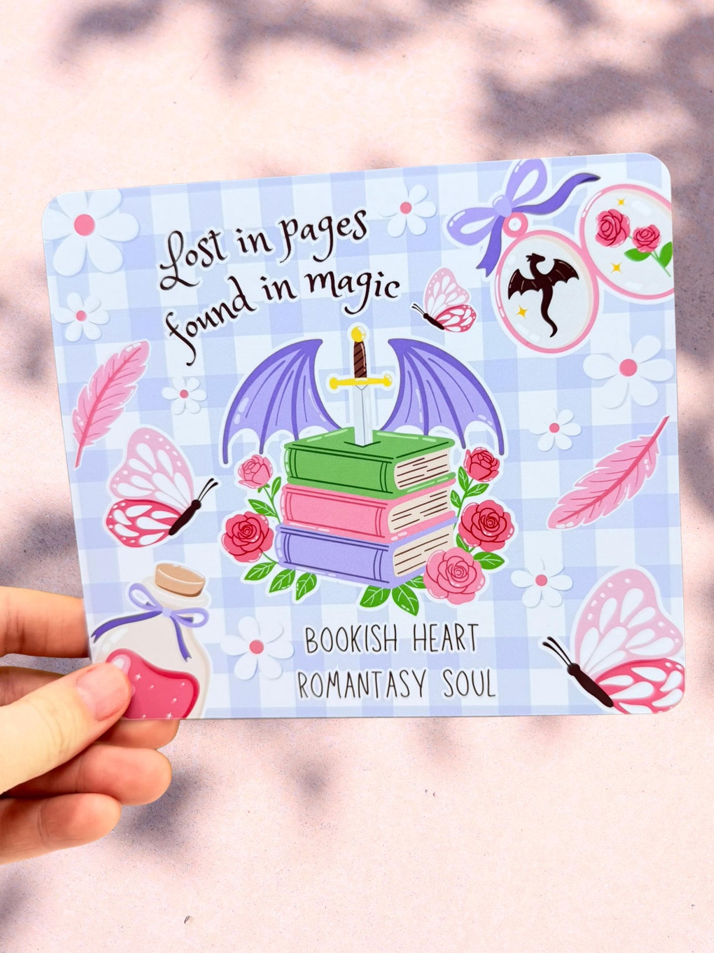 Romantasy Kindle Insert | Fantasy Kindle Case Insert