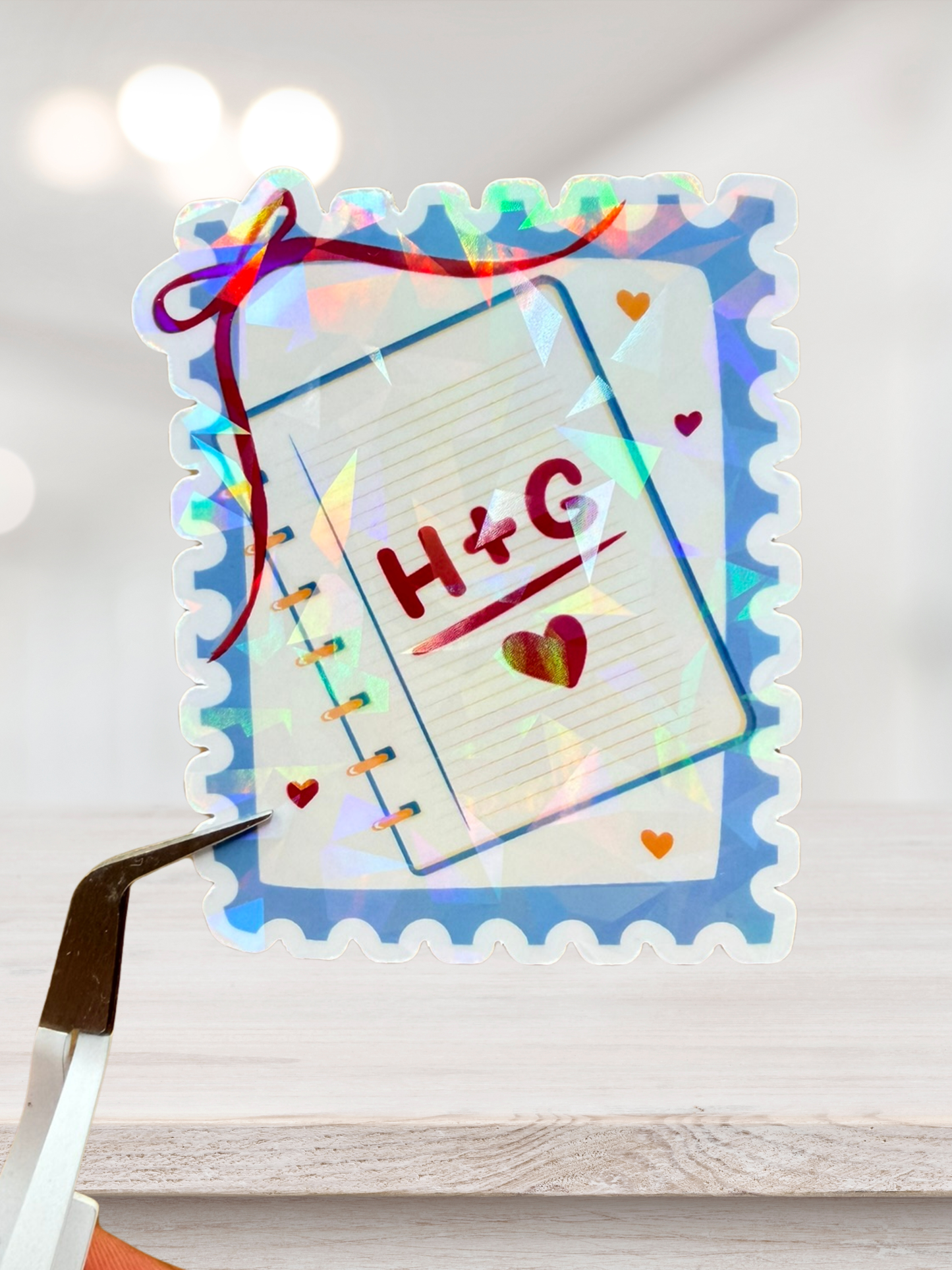 H x G Test Paper Sticker | Off Campus Inspired Sticker