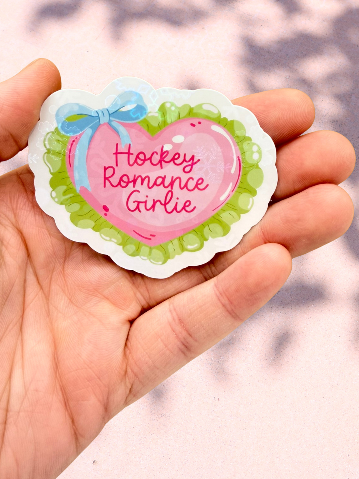 Hockey Romance Girlie Sticker | Hockey Romance Sticker