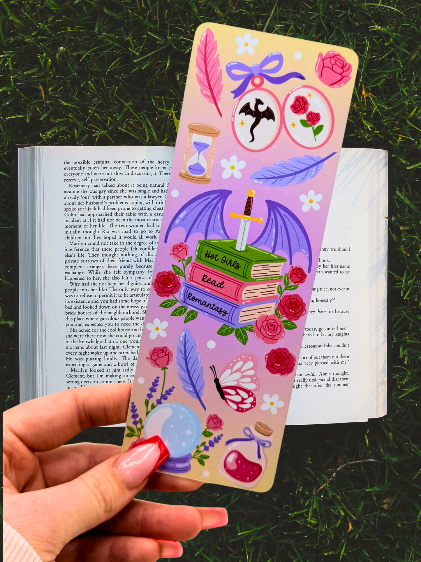 Romantasy Bookmark | Hot Girls Read Romantasy