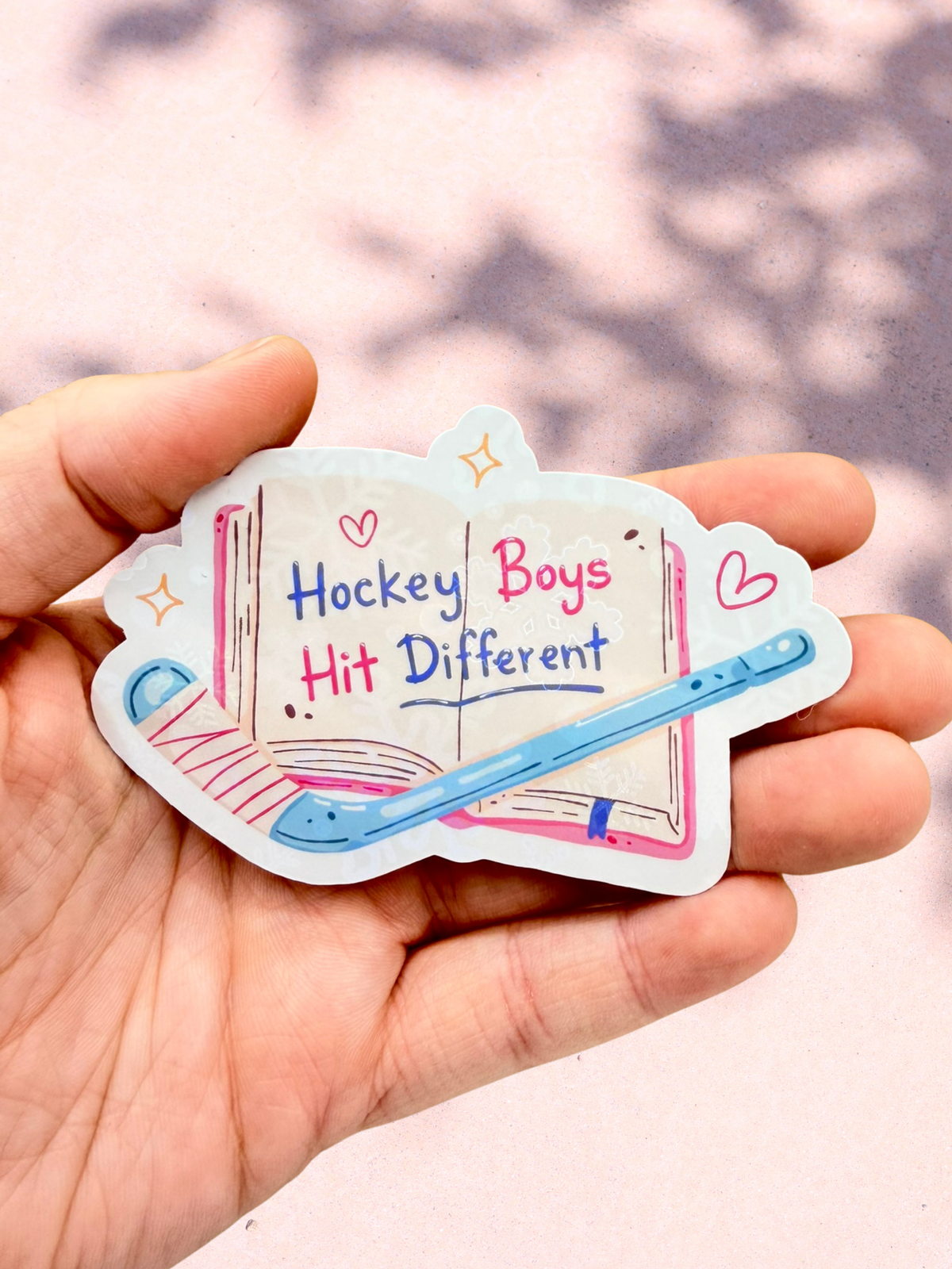 Hockey Boys Hit Different Sticker | Hockey Romance