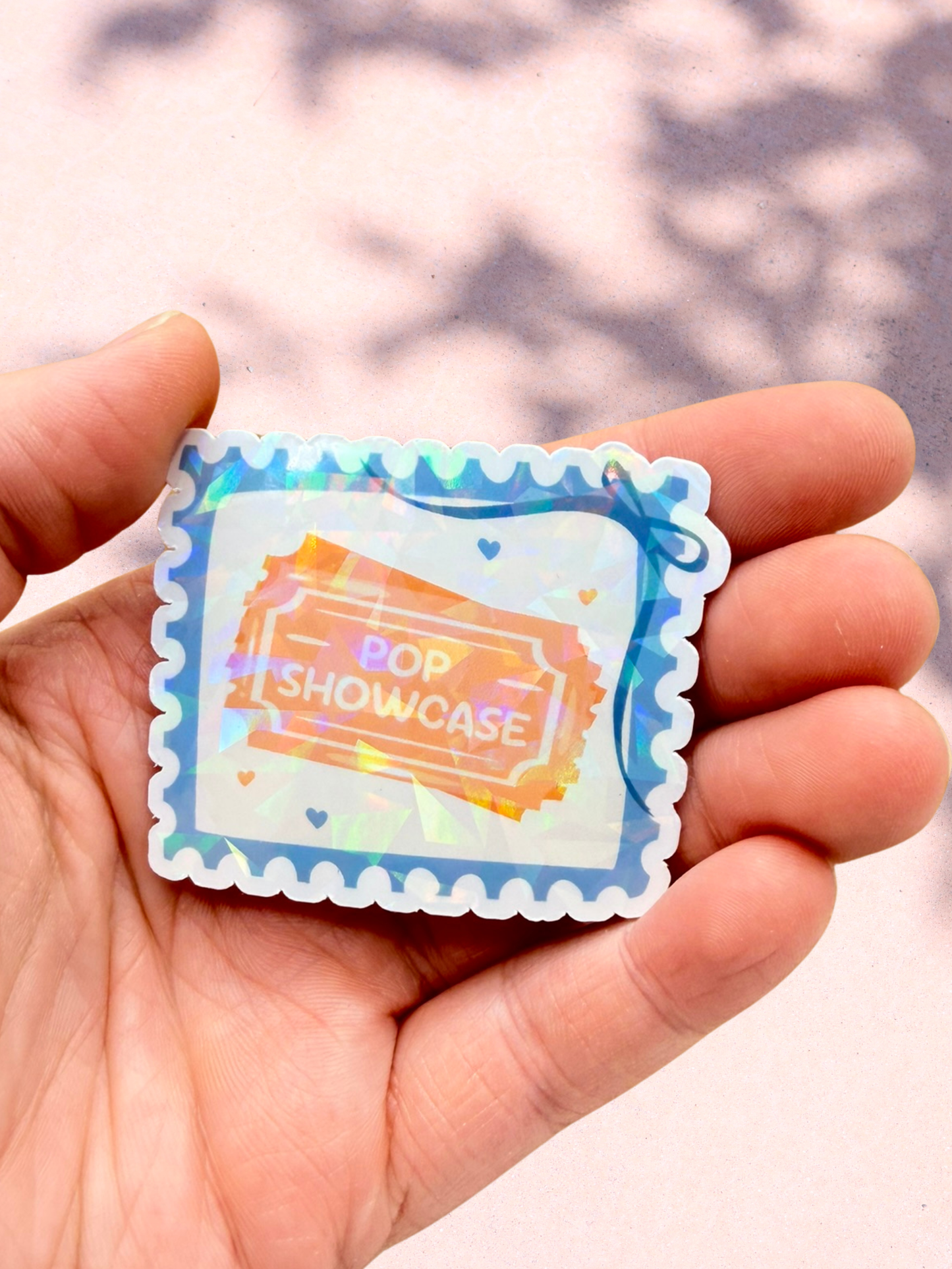 Pop Showcase Ticket Sticker | Off Campus Inspired Sticker