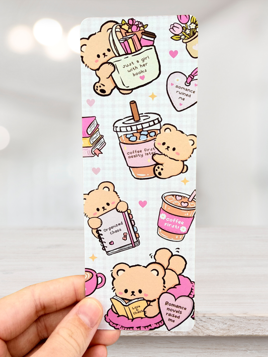 Just a Girl and Her Books | Romance Bookmark