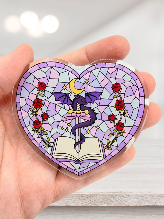 Dragon Stained Glass | MagSafe Phone Grip