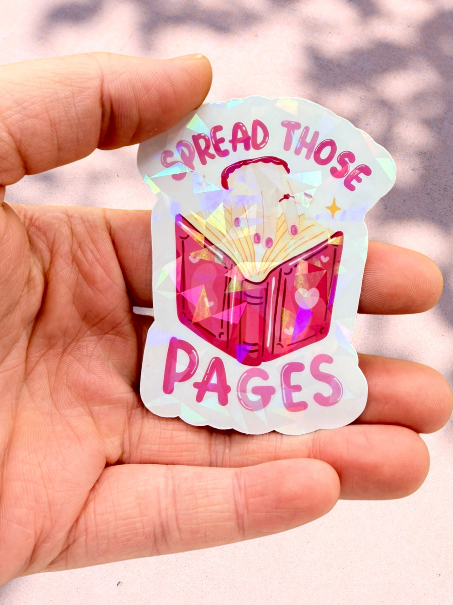 Spread Those Pages Sticker | Smutty Kindle Sticker