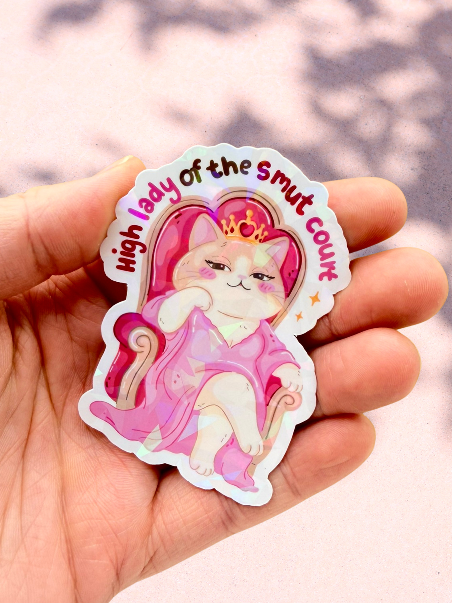 Lady Of The Smut Court Sticker | Smut Reader Sticker