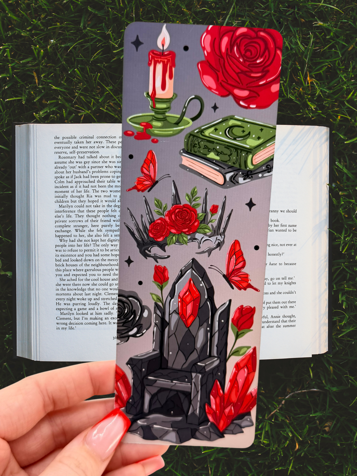 Dark Fantasy Bookmark | Gothic Fantasy Bookmark