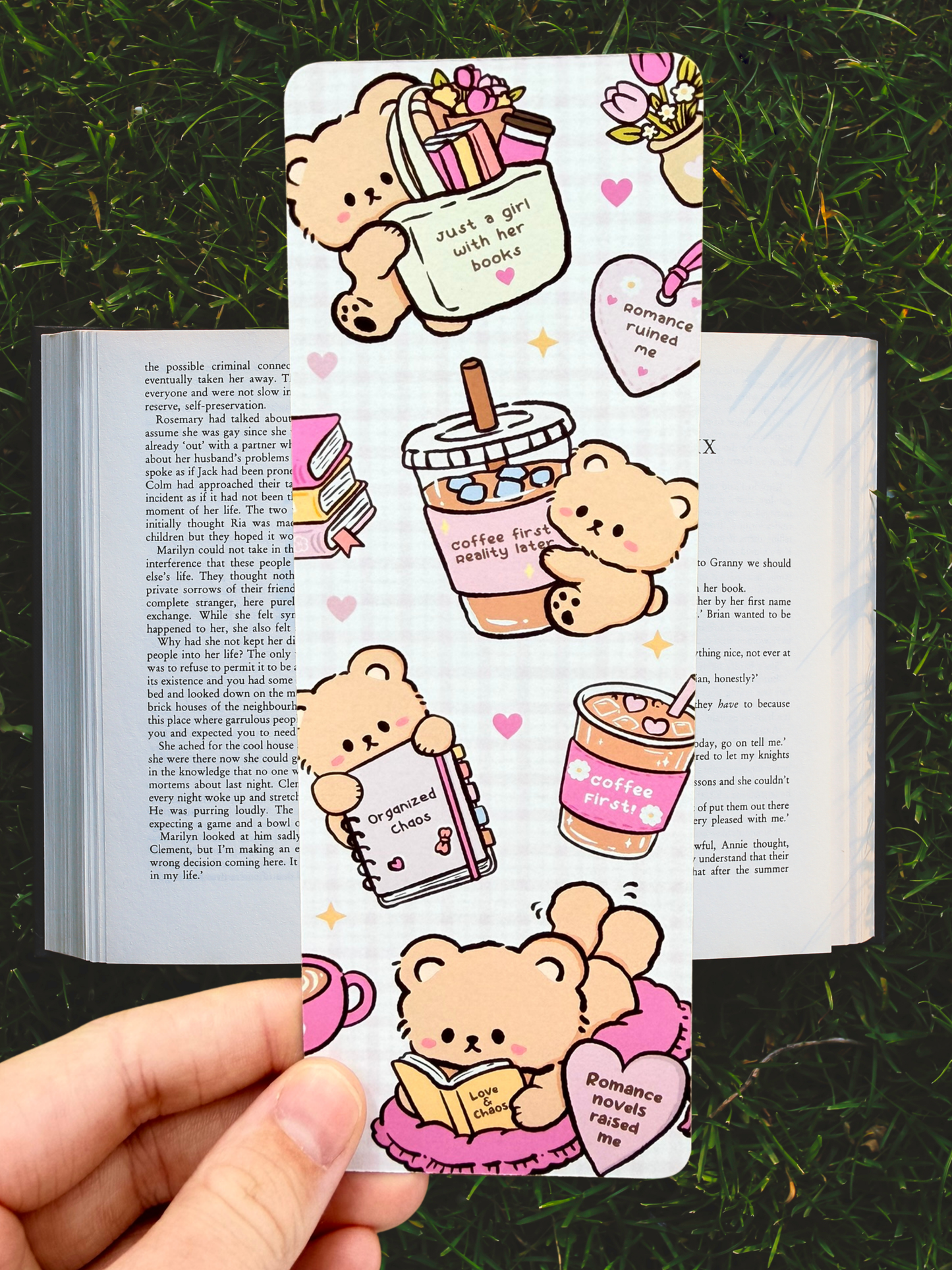 Just a Girl and Her Books | Romance Bookmark