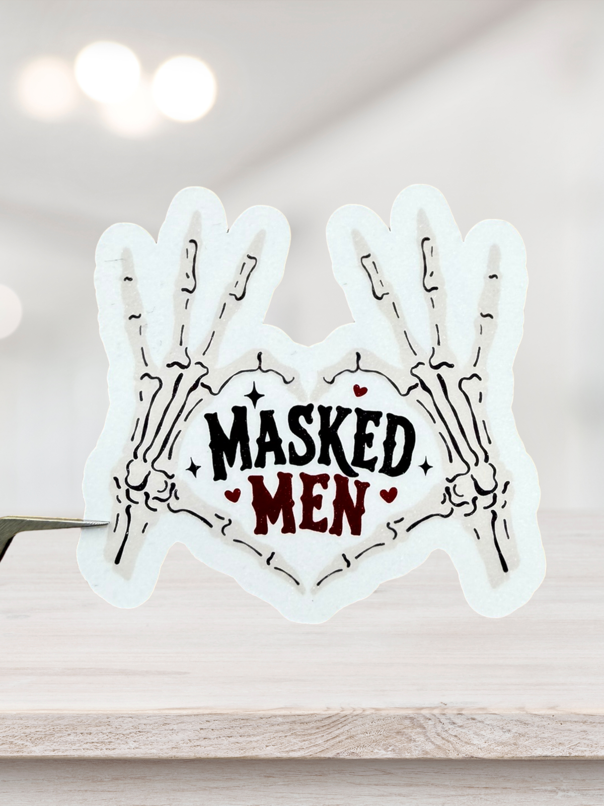 Masked Men Sticker | Dark Romance
