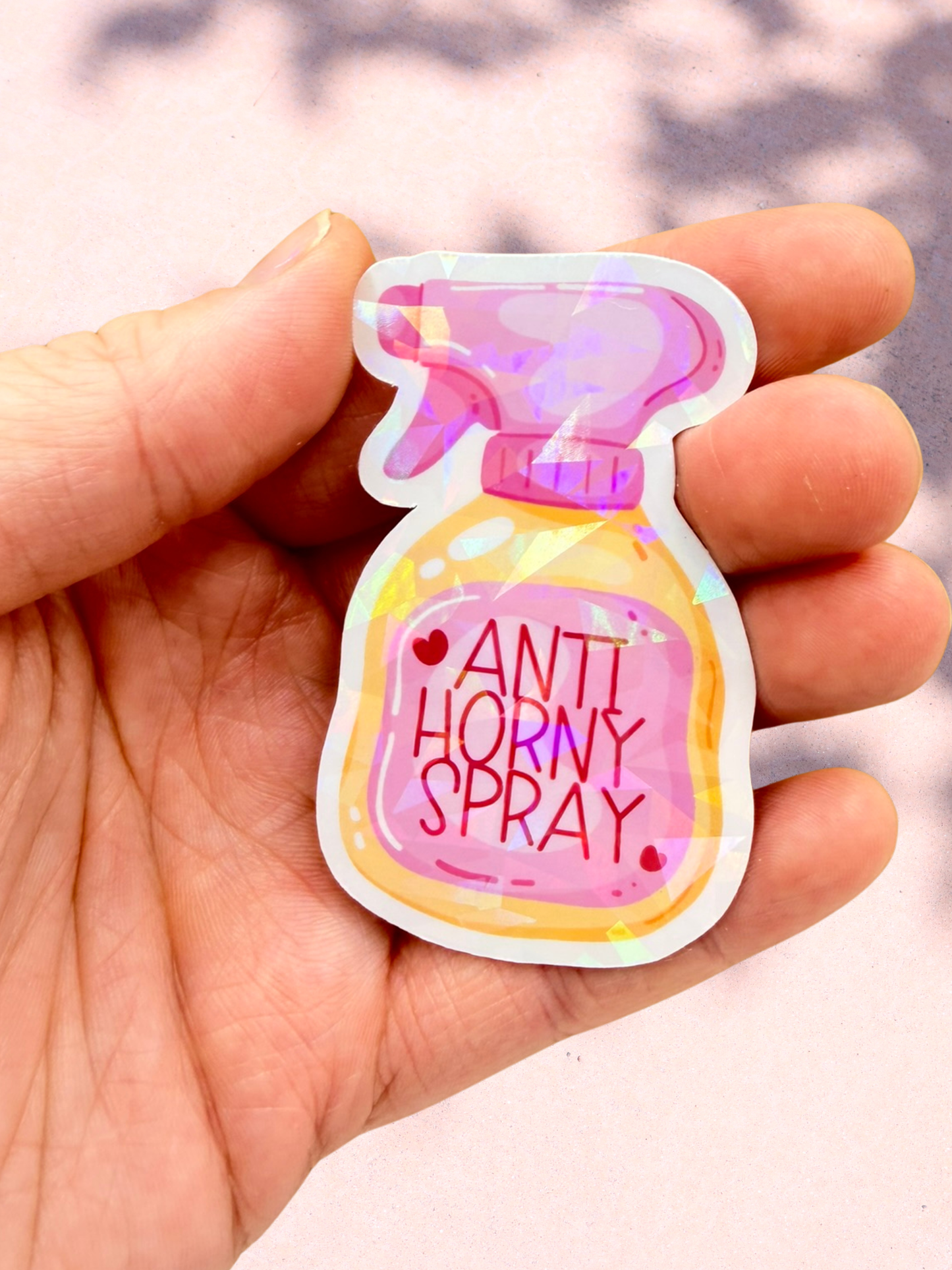 Anti Horny Spray Sticker | Spicy BookTok Sticker