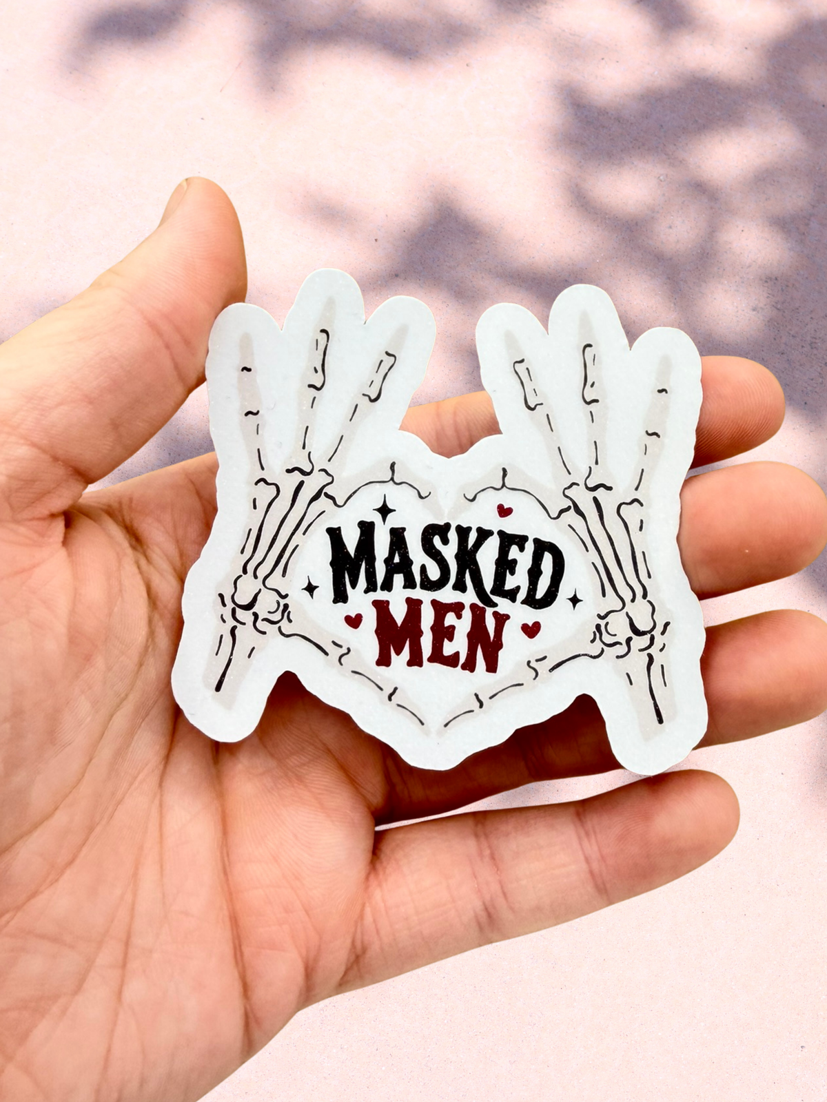 Masked Men Sticker | Dark Romance