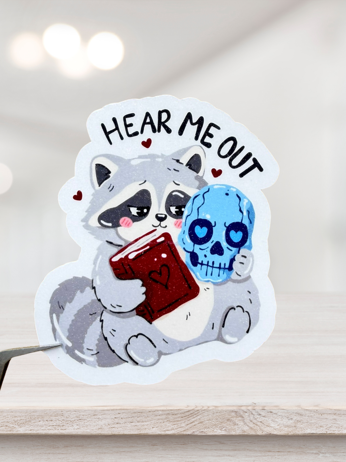 Hear Me Out Sticker | Dark Romance