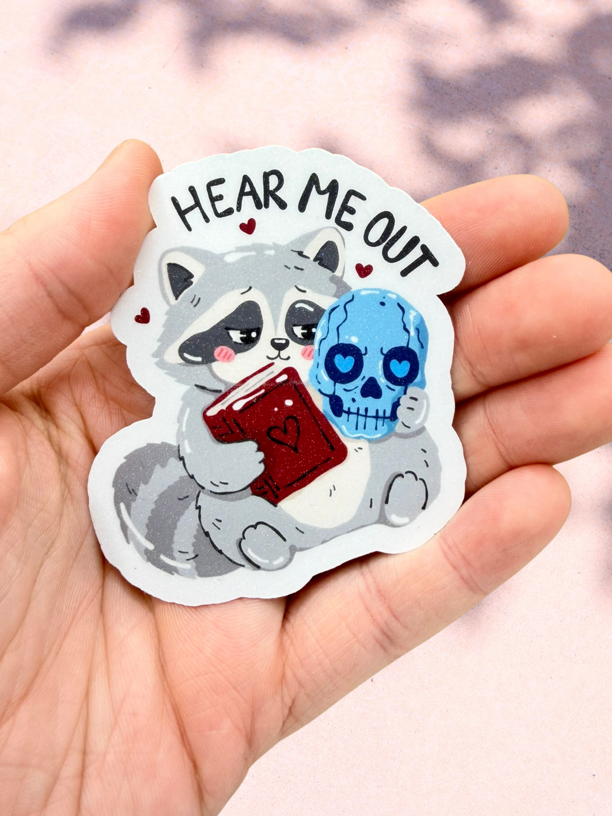 Hear Me Out Sticker | Dark Romance