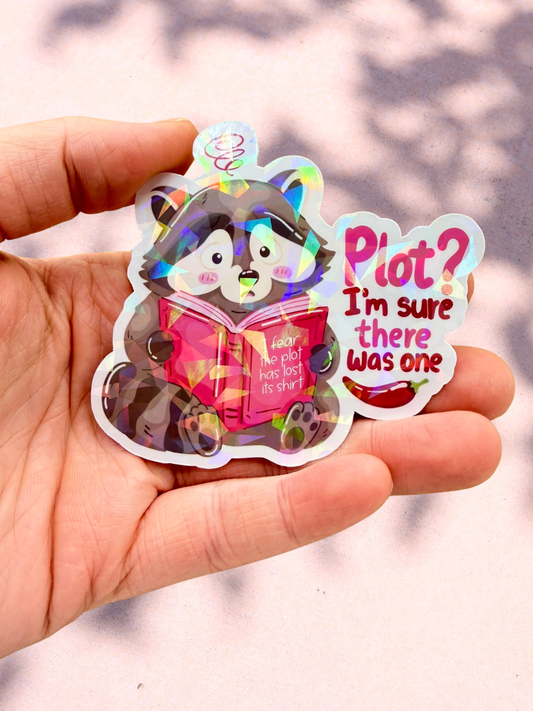 Plot? I’m Sure There Was One Sticker | Smut Reader Sticker