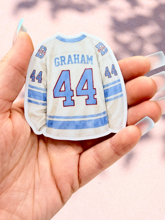 Graham 44 Jersey Sticker | Off Campus Inspired