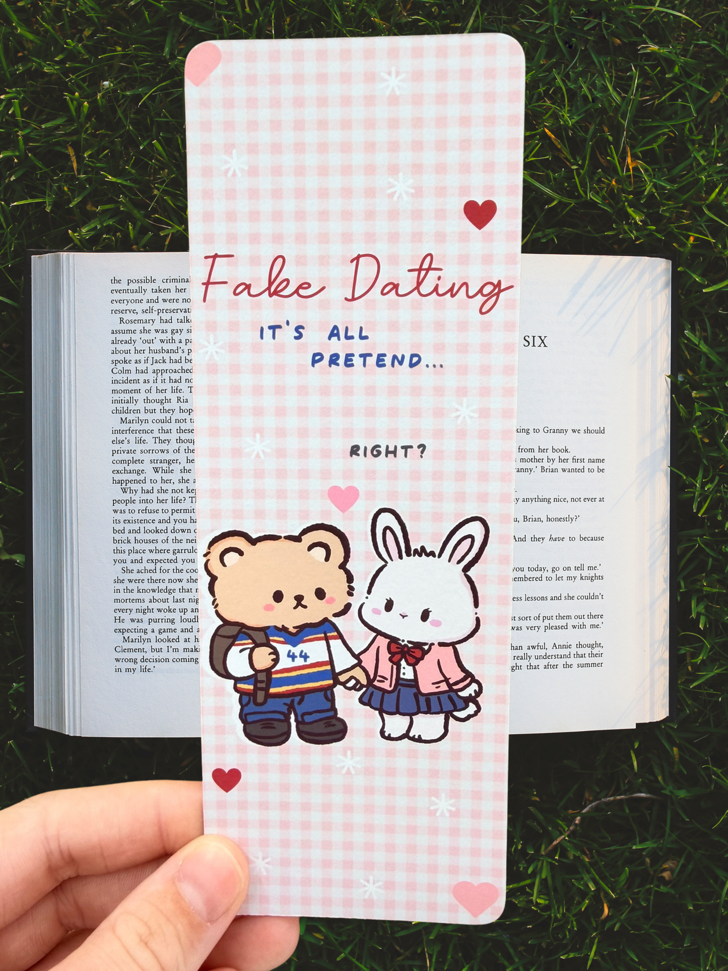 Fake Dating | Off Campus Inspired Bookmark