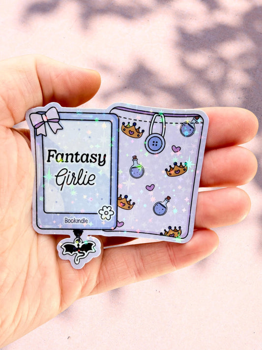 Fantasy Kindle Sticker | Bookish Fantasy Sticker