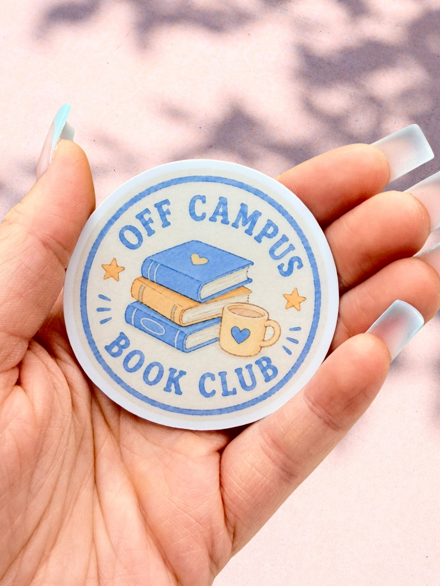 Off Campus Book Club Sticker | Off Campus Inspired