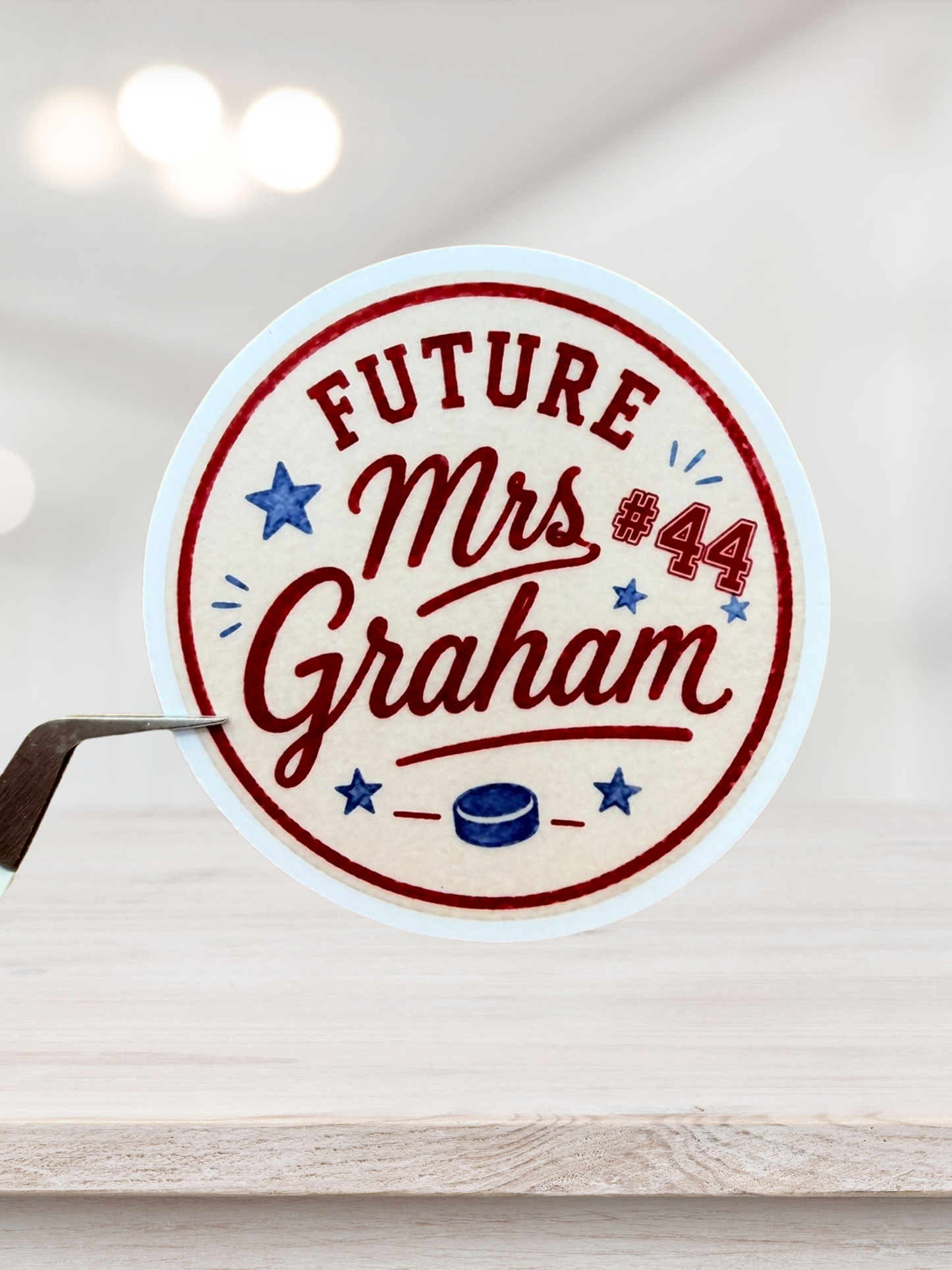 Future Mrs Graham Sticker | Off Campus Inspired