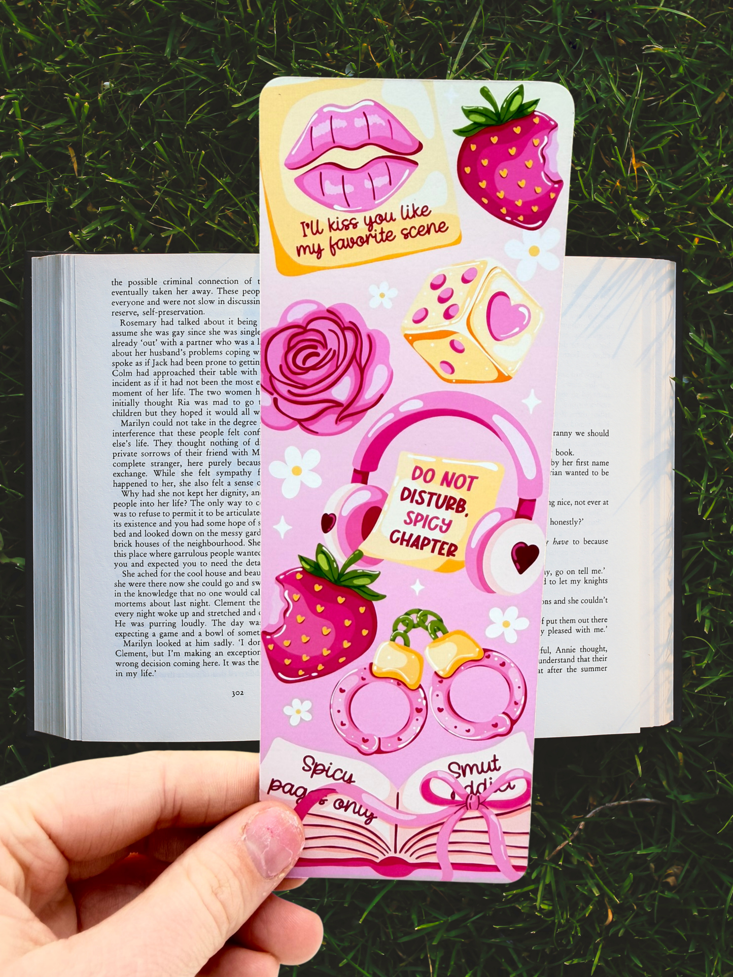 Spicy Chapter Bookmark | Romance Reader Bookmark
