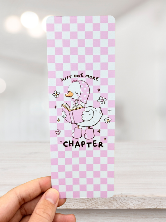 Just One More Chapter | Bookmark