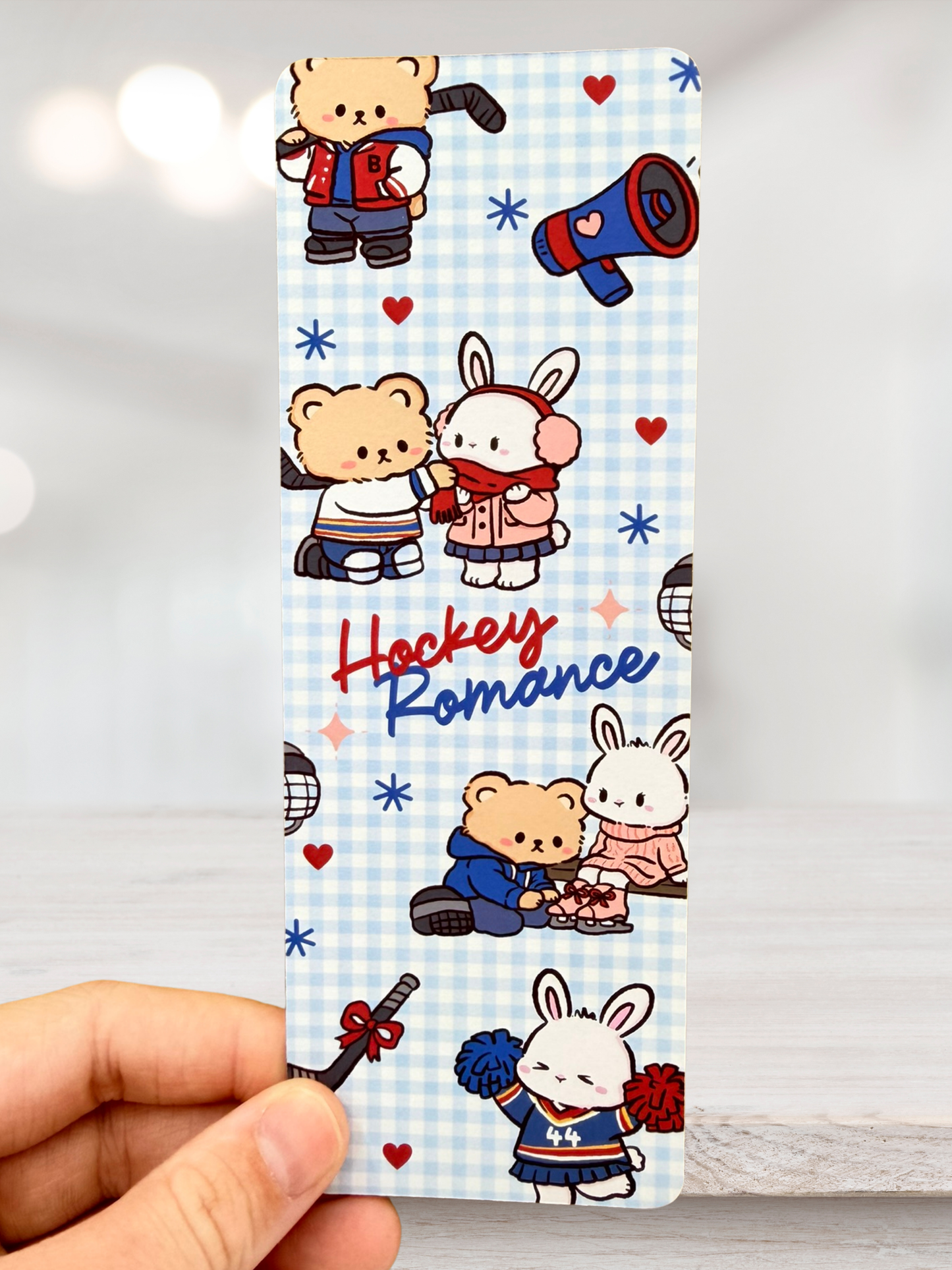 Hockey Romance | Off Campus Inspired Bookmark