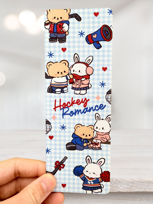 Hockey Romance | Off Campus Inspired Bookmark