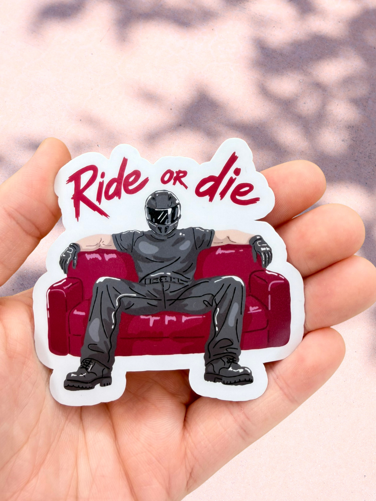 Ride Or Die Sticker | Biker Romance
