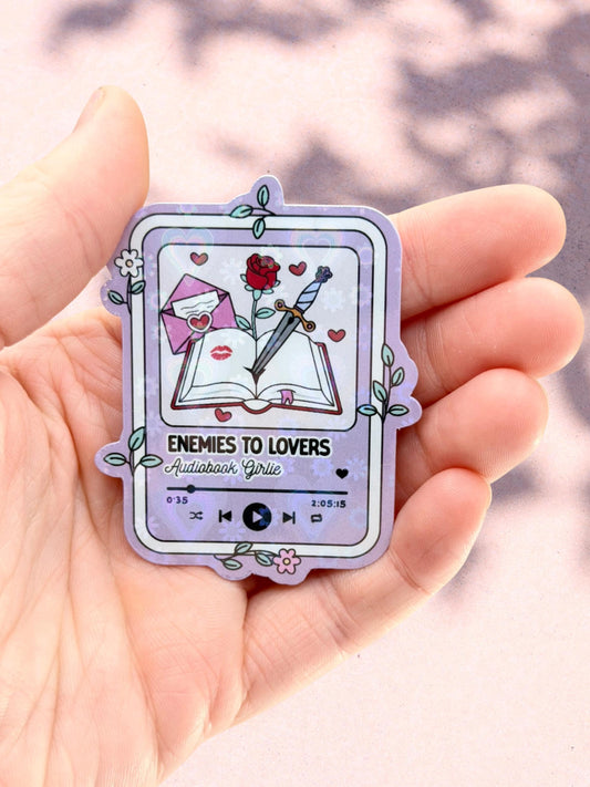 Enemies to Lovers Sticker | Romance Tropes Sticker