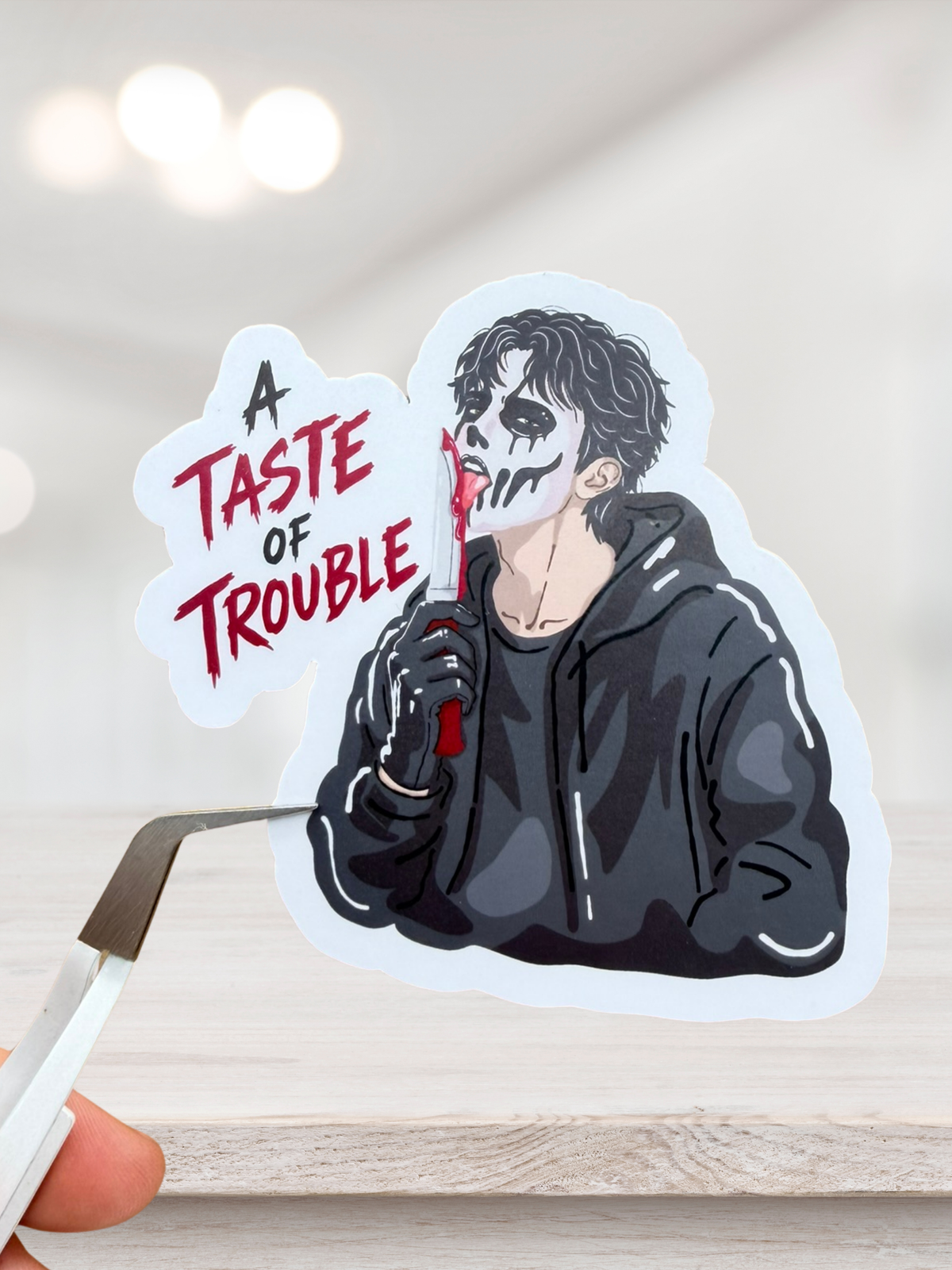 A Taste of Trouble Sticker | Dark Romance
