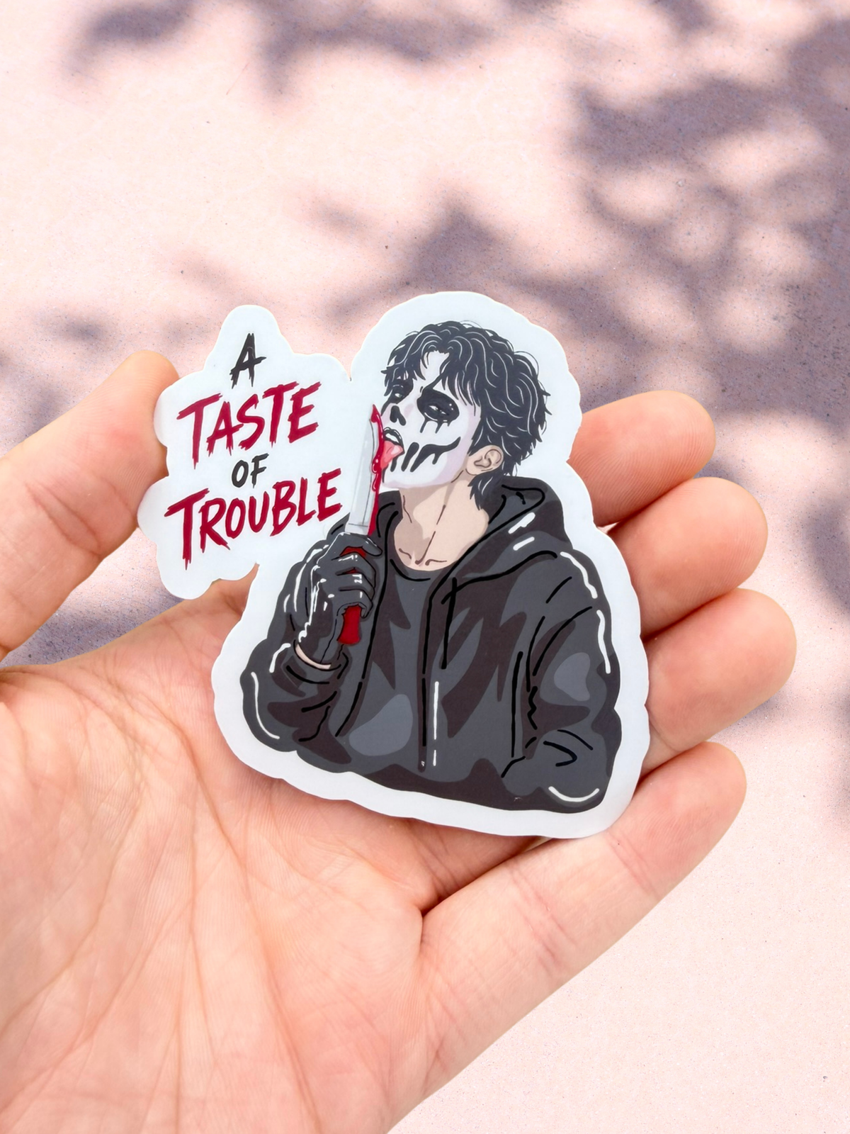 A Taste of Trouble Sticker | Dark Romance