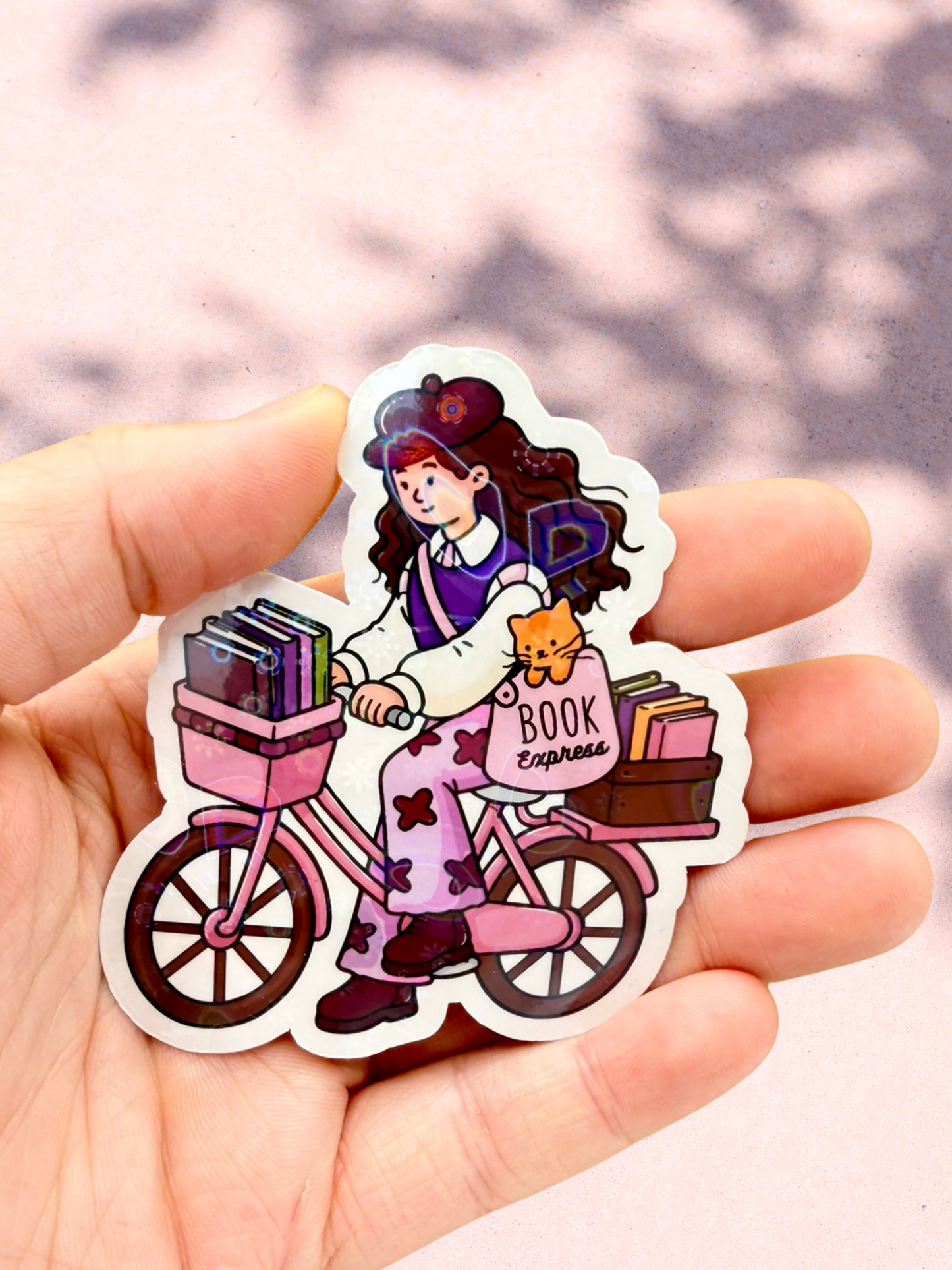 Book Express | Butterfly Overlay Sticker