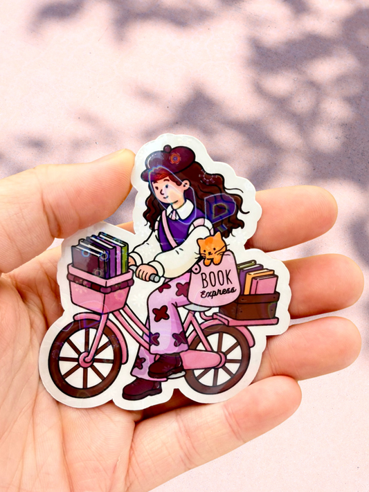 Book Express | Butterfly Overlay Sticker