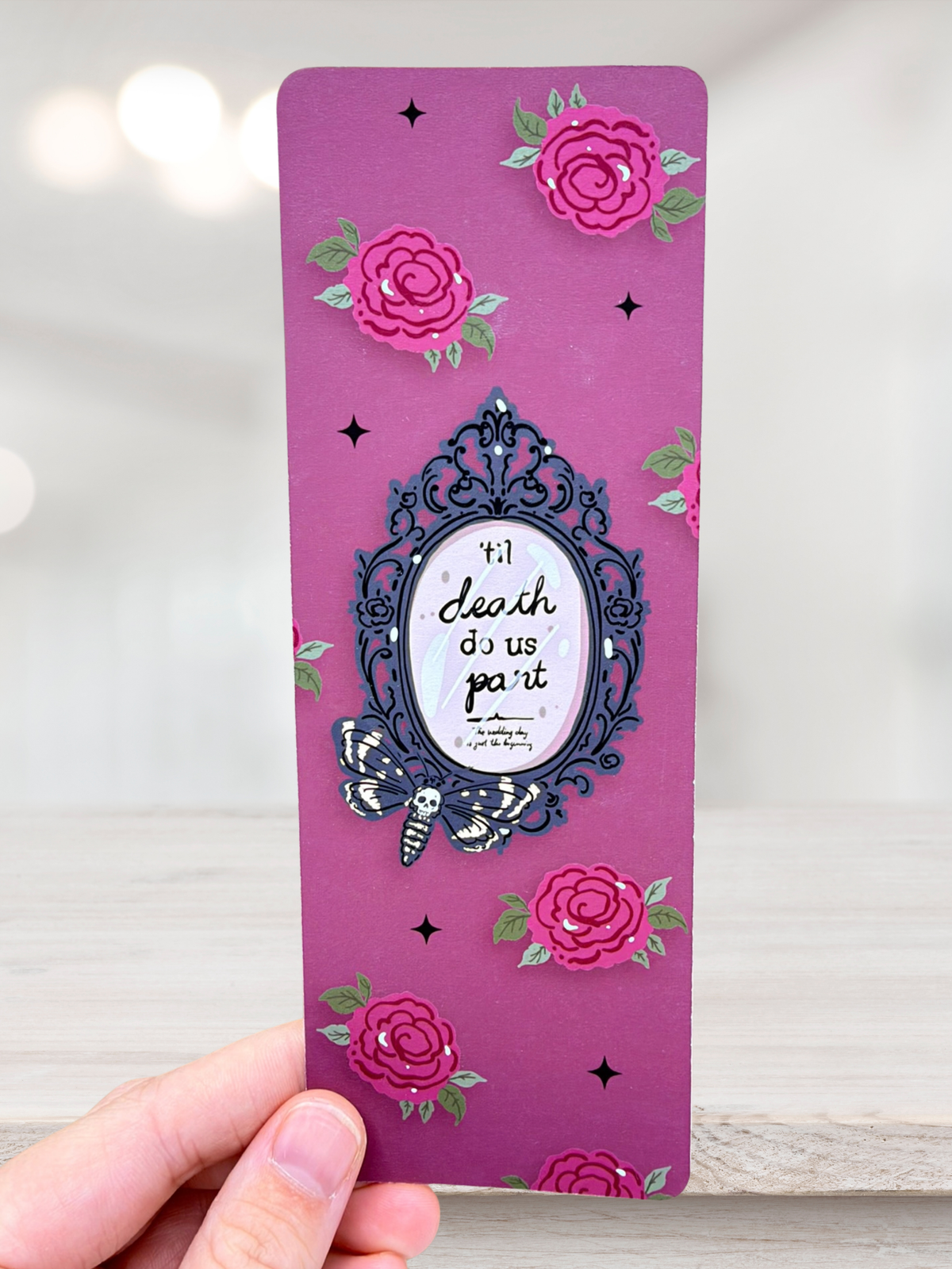Til Death Do Us Part Bookmark | Gothic Romance