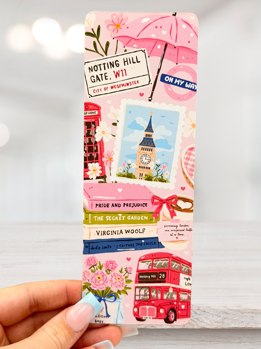 London Bookish Bookmark | Cosy London Bookmark
