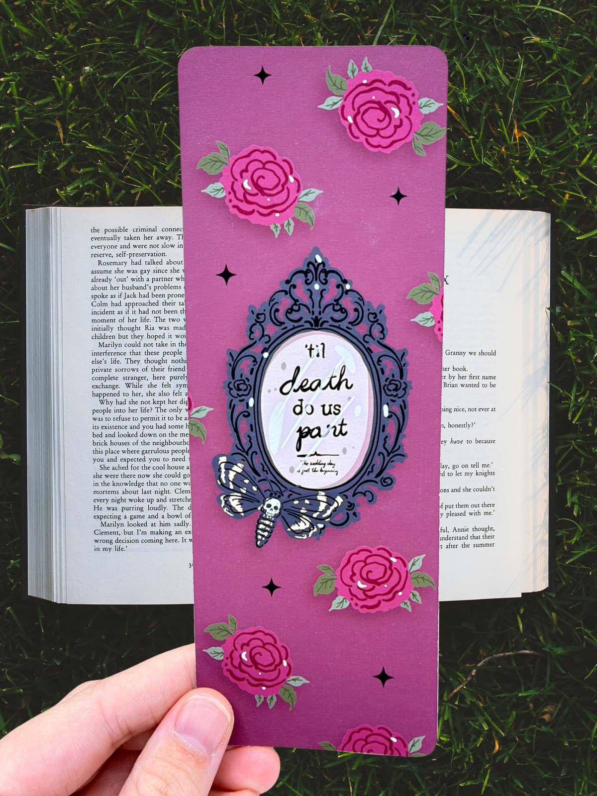 Til Death Do Us Part Bookmark | Gothic Romance