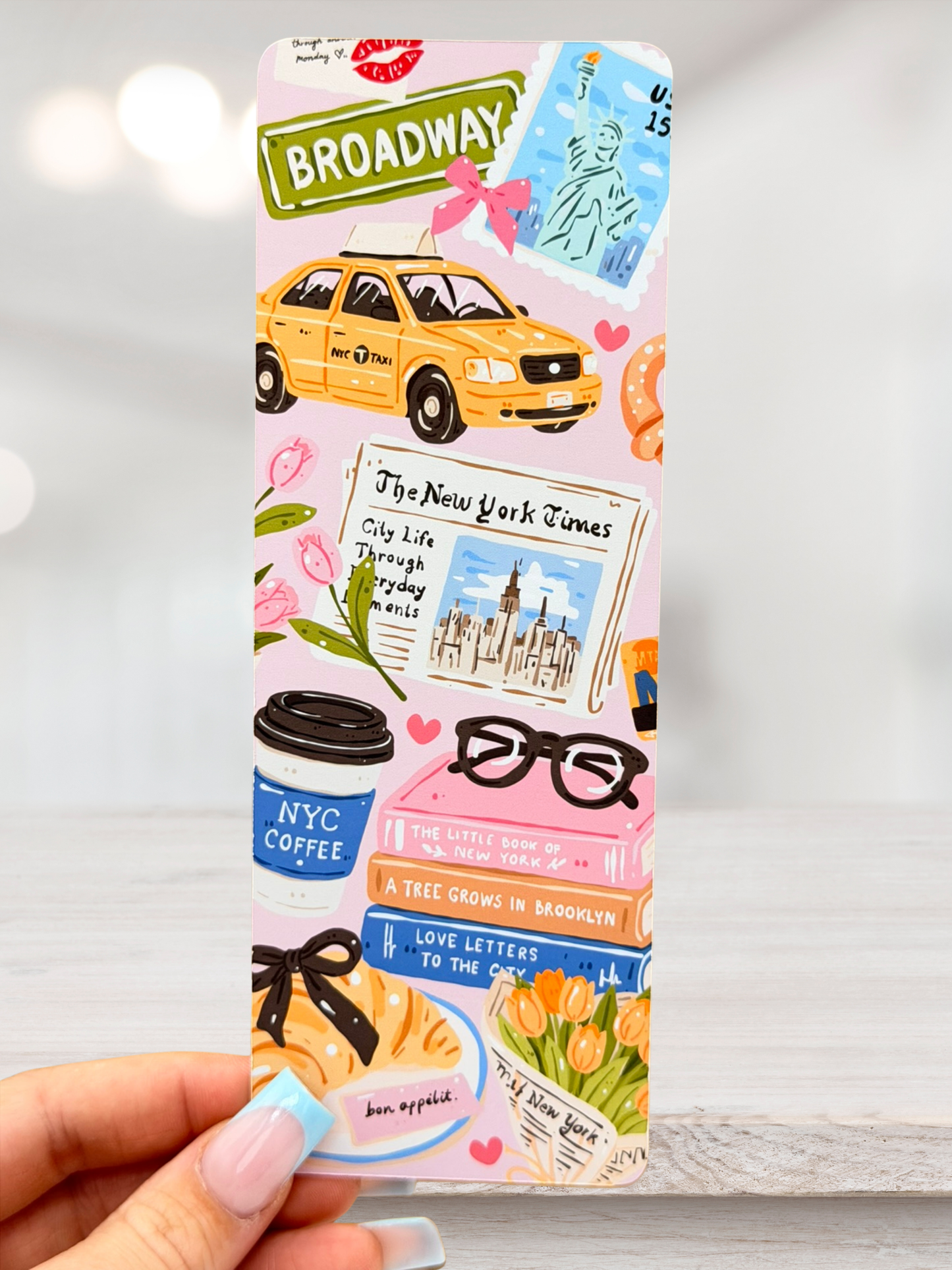 New York Bookmark | Bookish City Bookmark