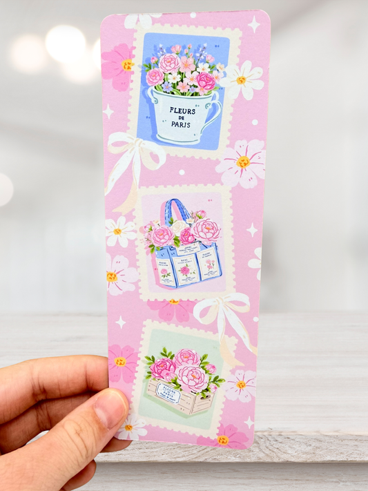 Fleurs de Paris | Floral Bookmark