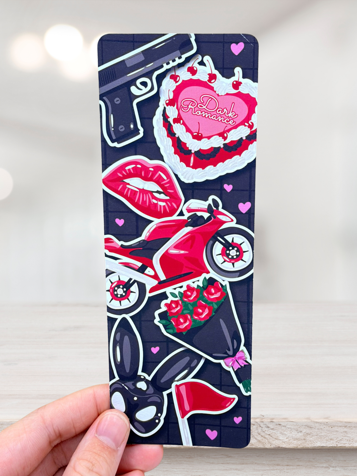 Dark Romance Collage Bookmark | Biker Romance