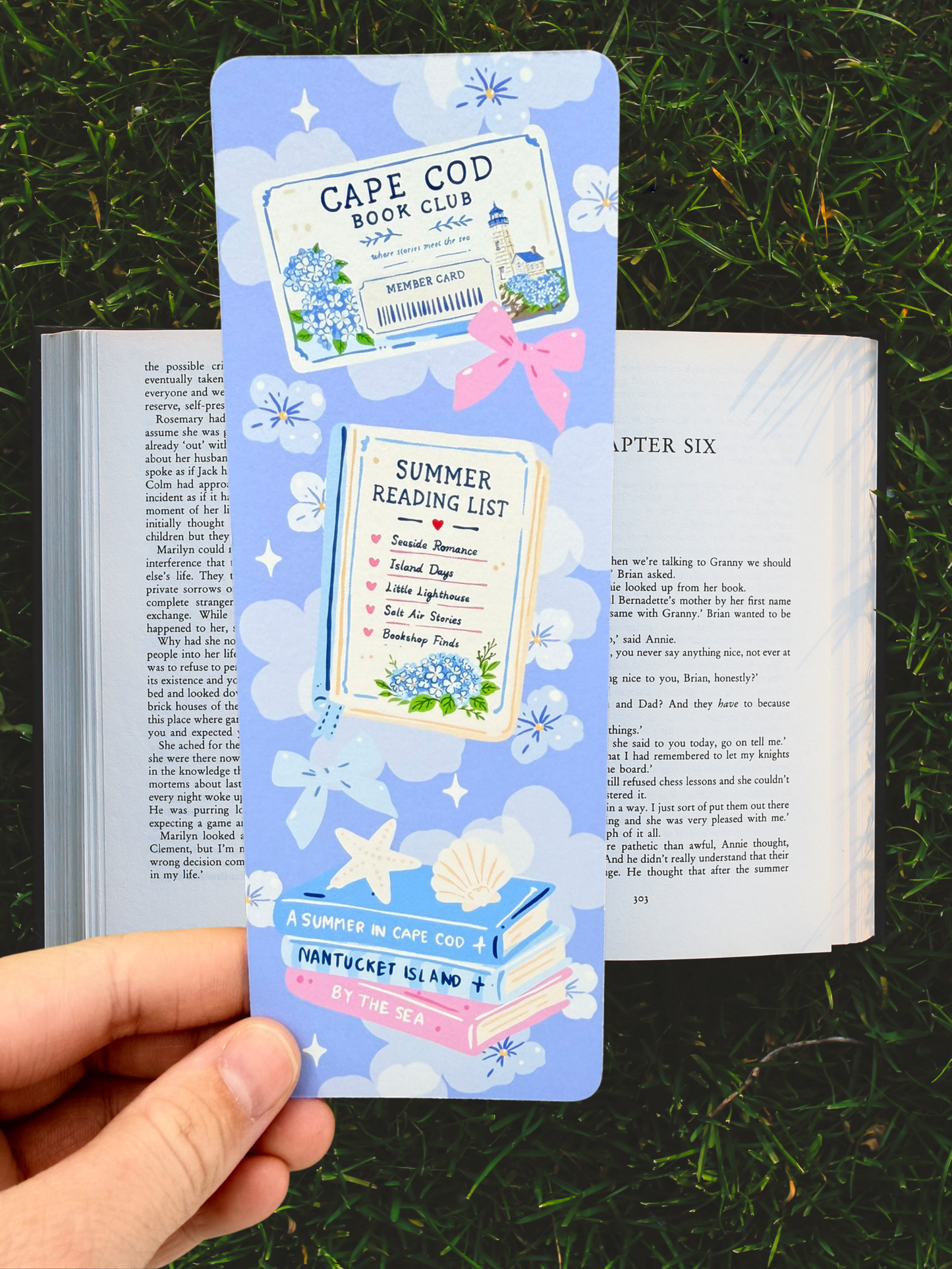 Cape Cod Book Club | Summer Bookmark