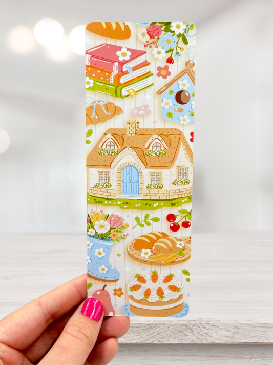 Cottagecore Bookmark | Cosy Cottage Bookmark