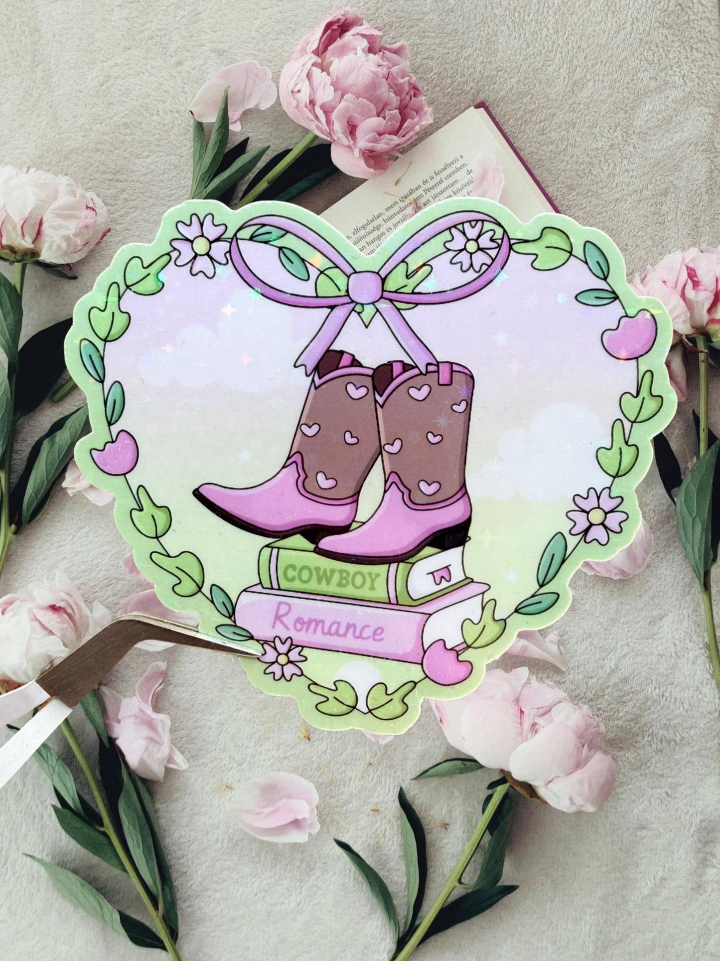 Cowboy Romance Sticker | Cowgirl Aesthetic Sticker