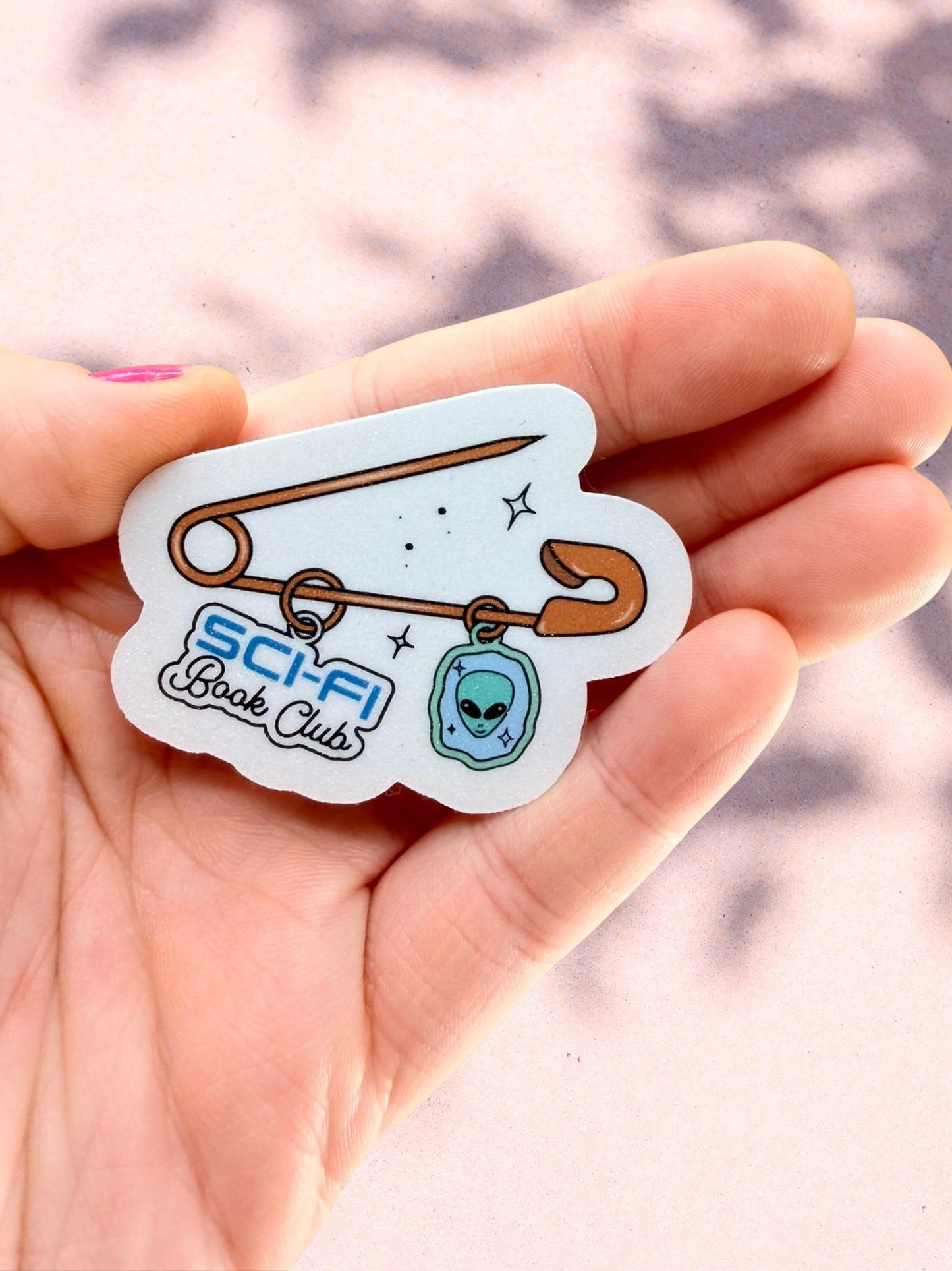 Sci-Fi Book Club Sticker | Space Bookish Sticker