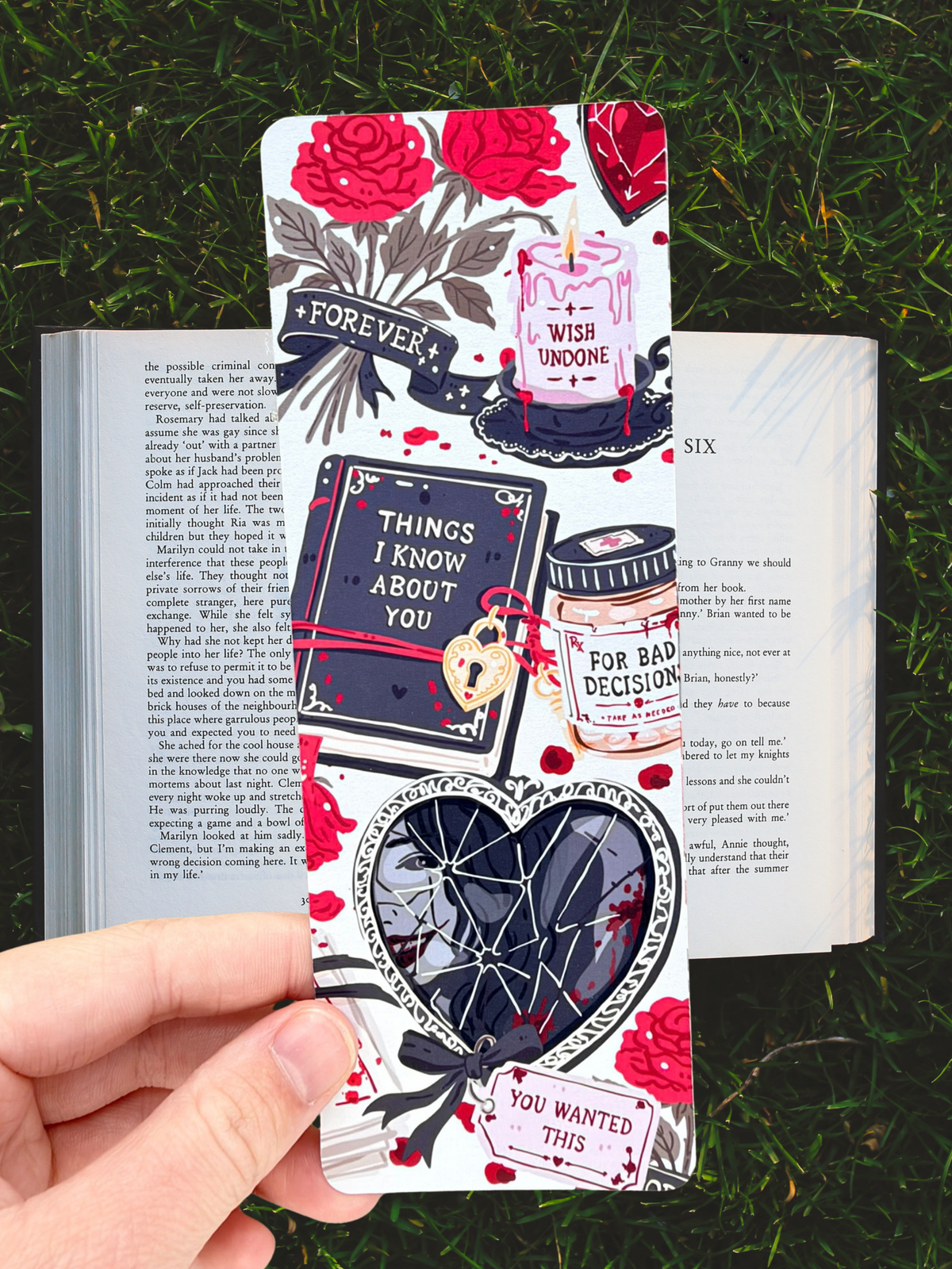 You Wanted This Bookmark | Dark Romance