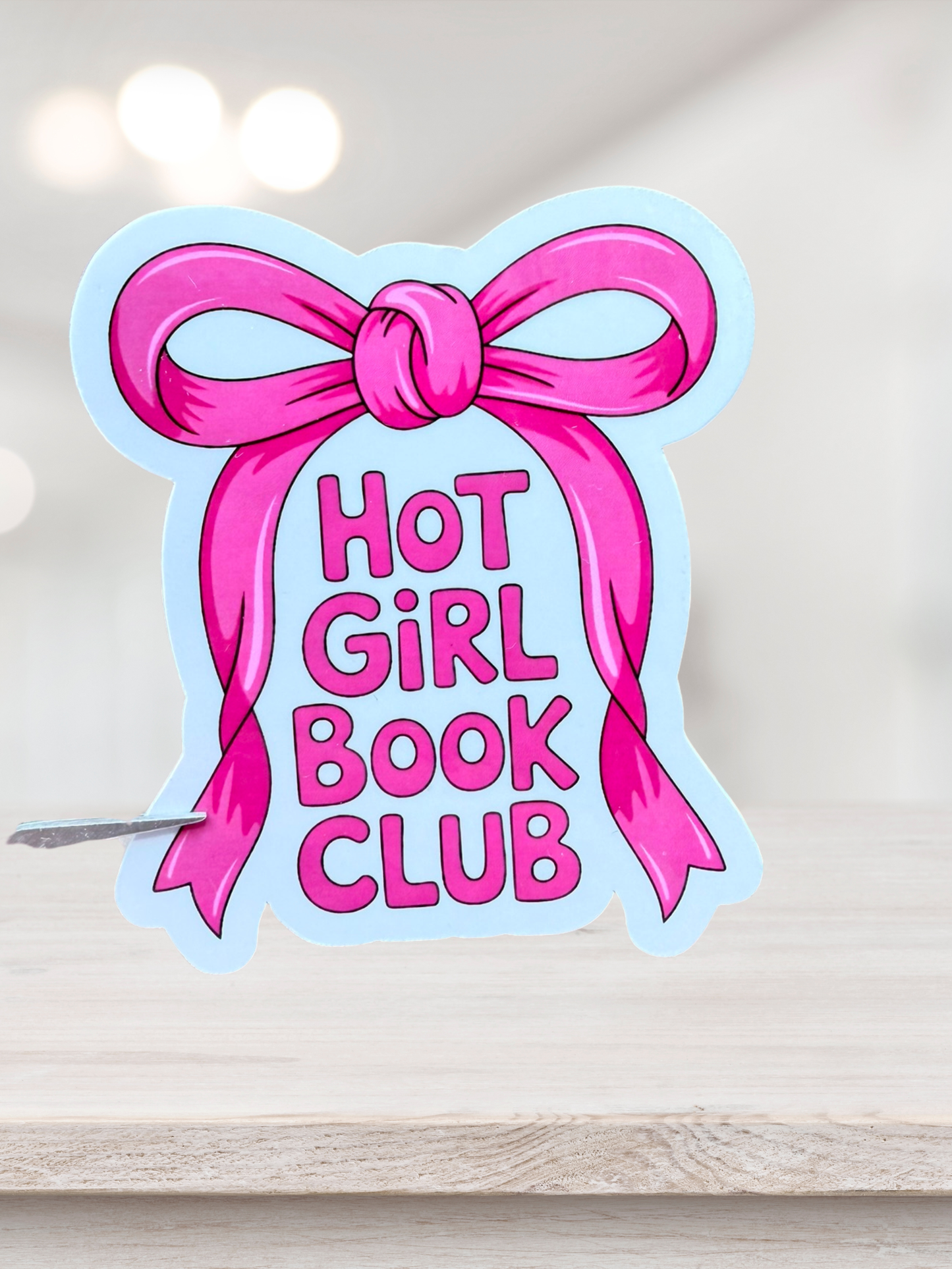 Hot Girl Book Club Sticker | Bookish Sticker