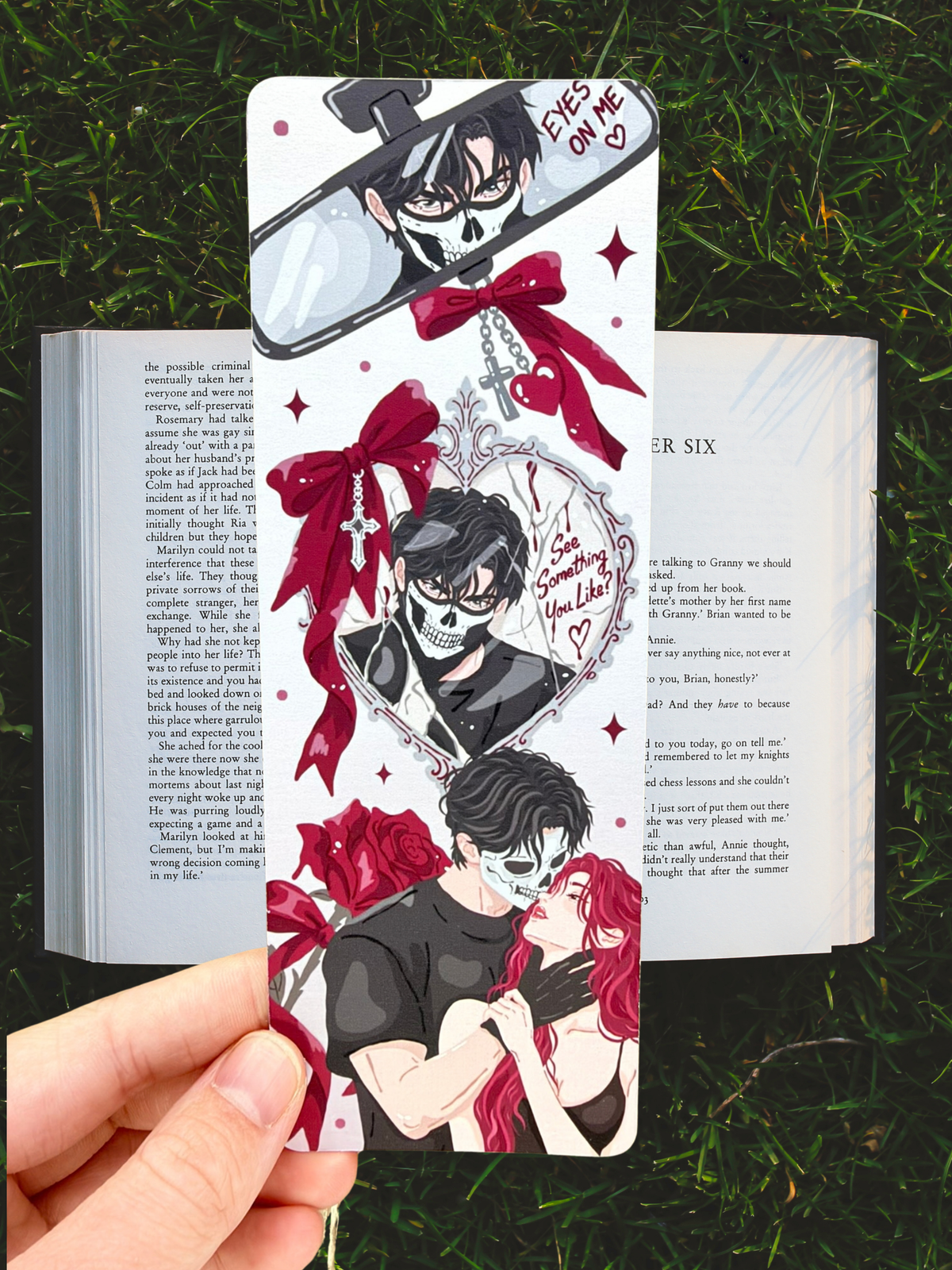 Eyes On Me Bookmark | Dark Romance