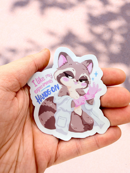 I Like My Experiments Hands-On | Matte Sticker