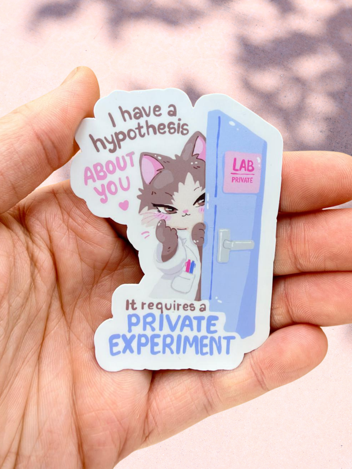 Private Experiment | Matte Sticker